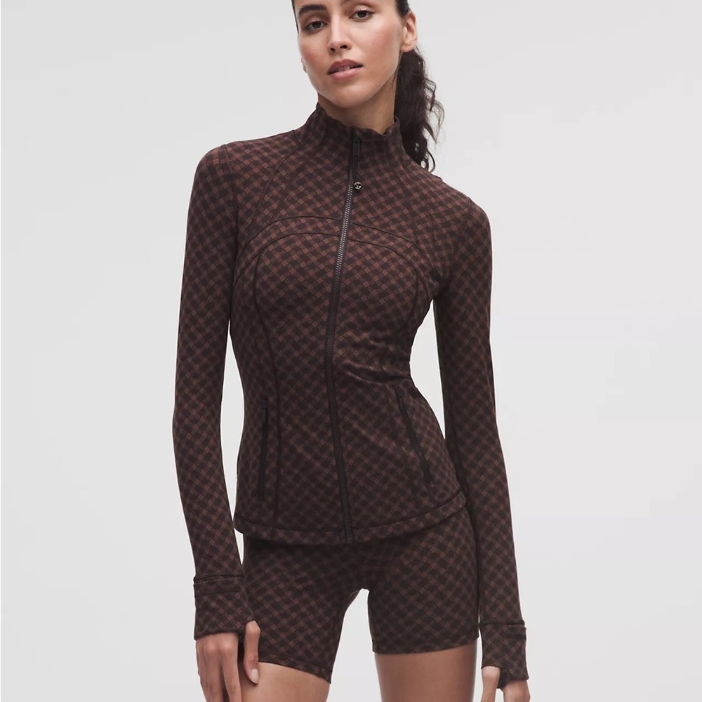 Lululemon Define Jacket -Jacquard Java Sequoia New Sz6